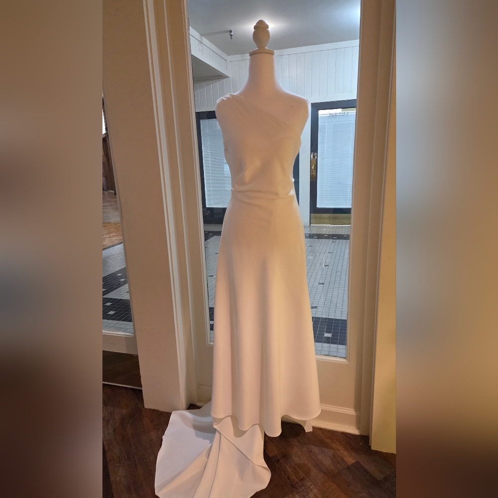 Crepe Bridal Gown